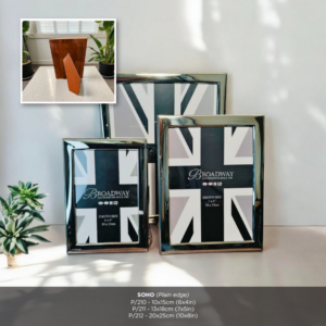 Hallmarked Silver Soho 10"x8" Photo Frame