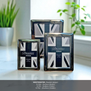 Hallmarked Silver Westminster 10"x8" Photo Frame